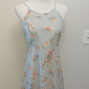 Vintage Rosemary Dans Floral Romantic Dress